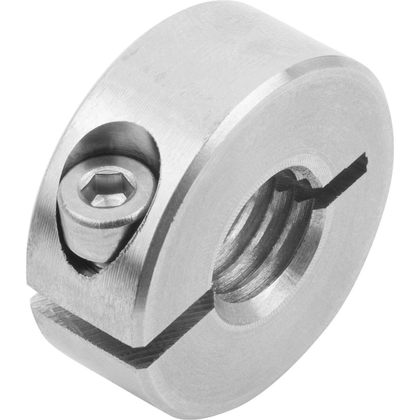 Locking Ring, Internal Thread M04, D2=16, B=9, Stainless Steel